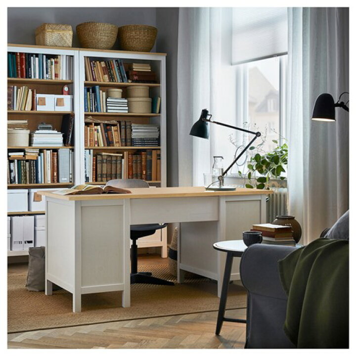 楽天市場】[IKEA/イケア/通販]HEMNES ヘムネス デスク, ホワイト 