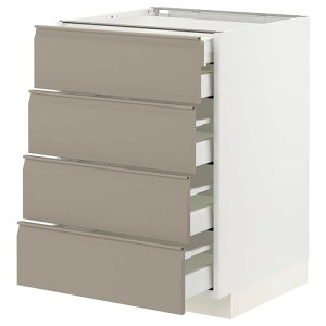 [IKEA/CPA/ʔ]METOD g[h / MAXIMERA }LV[ x[XLrlbg oO4/o2/o3, zCg/Ebv[ }bg_[Nx[W[11](a)(29492356)