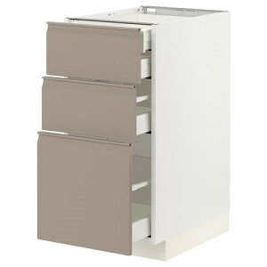 [IKEA/CPA/ʔ]METOD g[h / MAXIMERA }LV[ x[XLrlbg oO3/o4t, zCg/Ebv[ }bg_[Nx[W[9](a)(79491514)