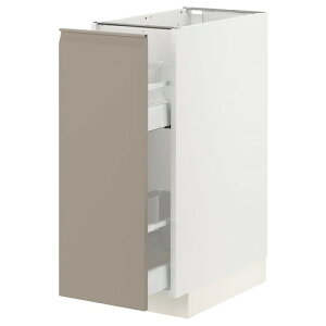 [IKEA/CPA/ʔ]METOD g[h / MAXIMERA }LV[ x[XLrlbg/o[ANZT[, zCg/Ebv[ }bg_[Nx[W[3](a)(89492160)
