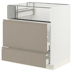 [IKEA/CPA/ʔ]METOD g[h / MAXIMERA }LV[ x[XLrlbg R/tBbVO/o2, zCg/Ebv[ }bg_[Nx[W[7](a)(29492455)