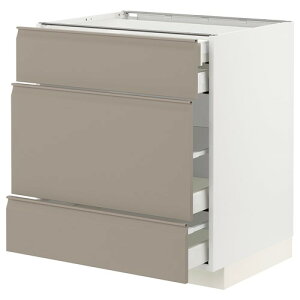 [IKEA/CPA/ʔ]METOD g[h / MAXIMERA }LV[ x[XLrlbg oO3/o4t, zCg/Ebv[ }bg_[Nx[W[9](a)(69491703)