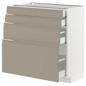 [IKEA/CPA/ʔ]METOD g[h / MAXIMERA }LV[ x[XLrlbg oO4/o4, zCg/Ebv[ }bg_[Nx[W[8](a)(69492627)