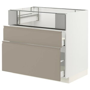 [IKEA/CPA/ʔ]METOD g[h / MAXIMERA }LV[ x[XLrlbg R/tBbVO/o2, zCg/Ebv[ }bg_[Nx[W[8](a)(79491769)