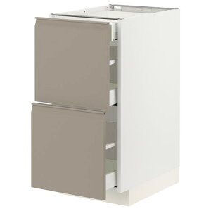[IKEA/CPA/ʔ]METOD g[h / MAXIMERA }LV[ x[XLrlbg oO2/o3, zCg/Ebv[ }bg_[Nx[W[7](a)(99491688)