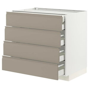 [IKEA/CPA/ʔ]METOD g[h / MAXIMERA }LV[ x[XLrlbg oO4/o2/o3, zCg/Ebv[ }bg_[Nx[W[11](a)(99492188)