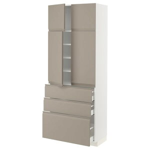 [IKEA/CPA/ʔ]METOD g[h / MAXIMERA }LV[ nCLrlbg I/o3/4t, zCg/Ebv[ }bg_[Nx[W[17](a)(09492220)