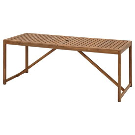 [IKEA/イケア/通販]NAMMARO ネッマロー テーブル 屋外用, ライトブラウンステイン[3](a)(40511202)