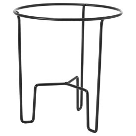 [IKEA/イケア/通販]SVARTPEPPAR スヴァルトペッパル プラントスタンド, 室内/屋外用 ブラック[B](b)(10535643)