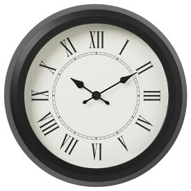 [IKEA/イケア/通販]NUFFRA ヌッフラ 壁掛け時計, 低消費電力/ブラック[B](b)(20540837)