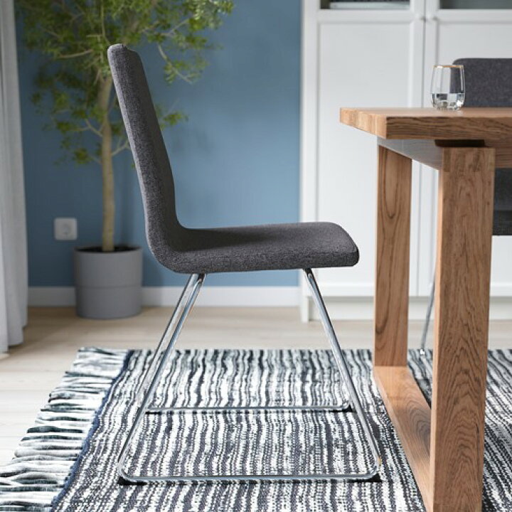 楽天市場】[IKEA/イケア/通販]LILLANAS リルローネス チェア, クロム 