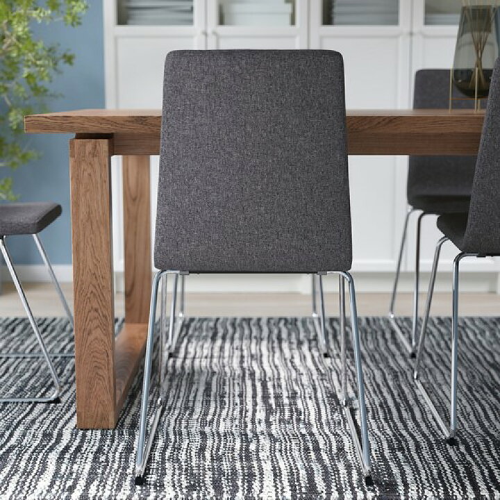 楽天市場】[IKEA/イケア/通販]LILLANAS リルローネス チェア, クロム 