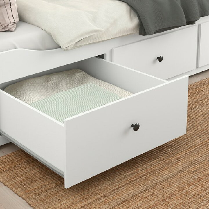 楽天市場】[IKEA/イケア/通販]HEMNES ヘムネス デイベッド 引き出し3  