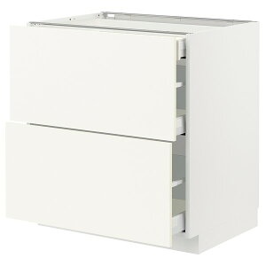 [IKEA/CPA/ʔ]METOD g[h / MAXIMERA }LV[ x[XLrlbg oO2/o3, zCg/@Xei zCg[7](a)(49506687)