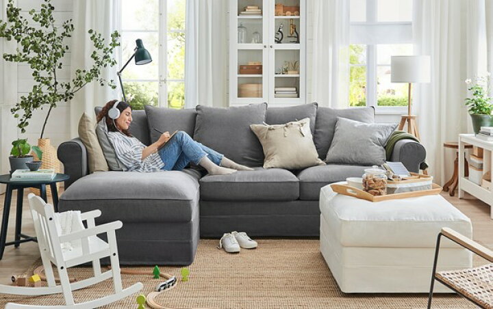 楽天市場】[IKEA/イケア/通販]GRONLID グローンリード 3人掛けソファ  