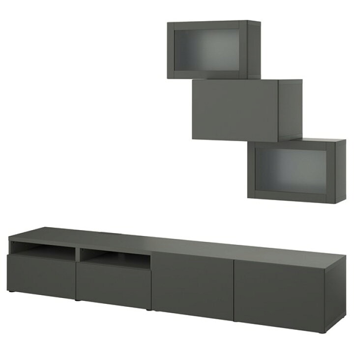 楽天市場】[IKEA/イケア/通販]BESTA ベストー テレビボード/ガラス扉 