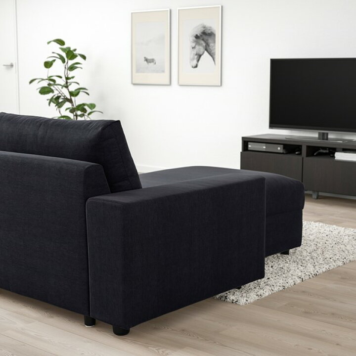 楽天市場】[IKEA/イケア/通販]VIMLE ヴィムレ 3人掛けソファベッド 寝 