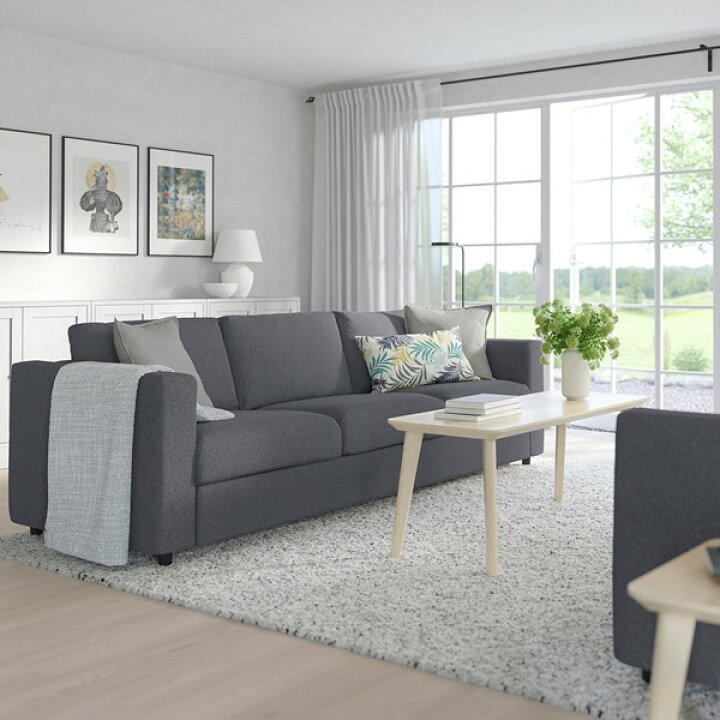 楽天市場】[IKEA/イケア/通販]VIMLE ヴィムレ 3人掛けソファベッド 