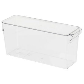 [IKEA/イケア/通販]KLIPPKAKTUS クリップカクトゥス 収納ボックス 冷蔵庫用, 透明[AA](e)(70572816)