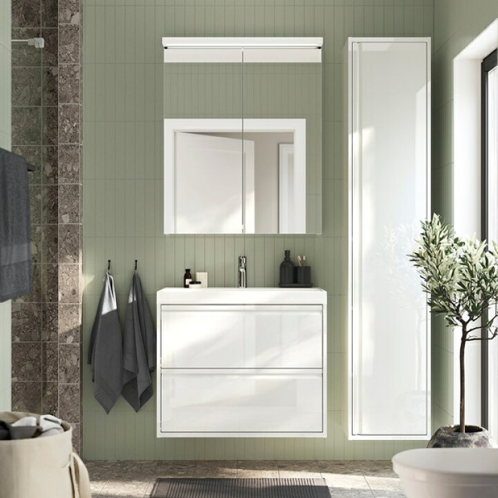 楽天市場】[IKEA/イケア/通販]LETTAN レッタン ミラーキャビネット 扉 
