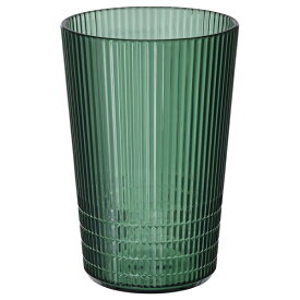 [IKEA/イケア/通販]KALLSINNIG カルスィンニグ グラス, プラスチック グリーン[A](00571052)