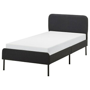 [IKEA/�C�P�A/�ʔ�]SLATTUM �X���b�g�D�� �t�@�u���b�N�x�b�h�t���[��, ���B�[�X�� �_�[�N�O���[[I](a)(40586706)
