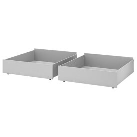 [IKEA/イケア/通販]SMYGA スミガ ベッド下収納ボックス, ライトグレー[FF](90507839)