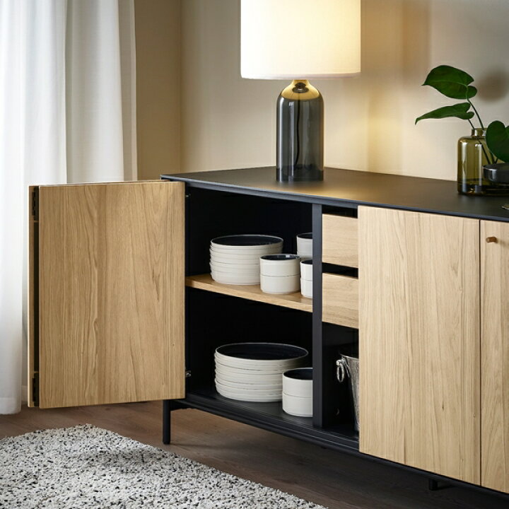 楽天市場】[IKEA/イケア/通販]BOASTAD ボアスタード サイドボード 