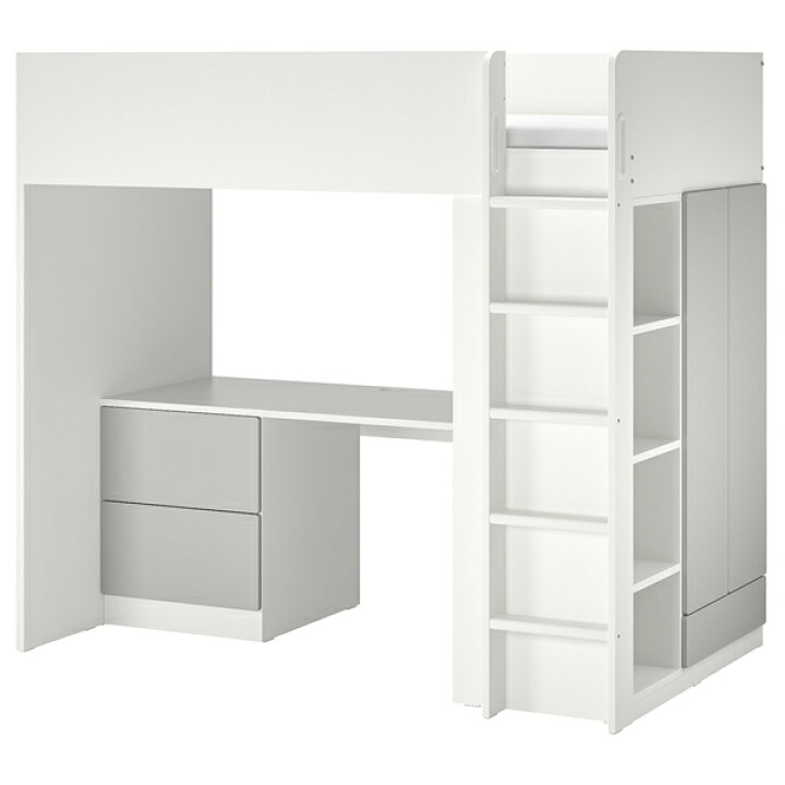楽天市場】[IKEA/イケア/通販]SMASTAD スモースタード ロフトベッド 
