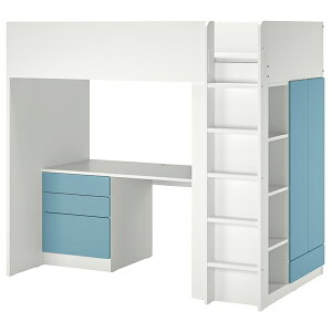 [IKEA/CPA/ʔ]SMASTAD X[X^[h tgxbh, zCg u[/fXNt o4it[12](a)(39557696)