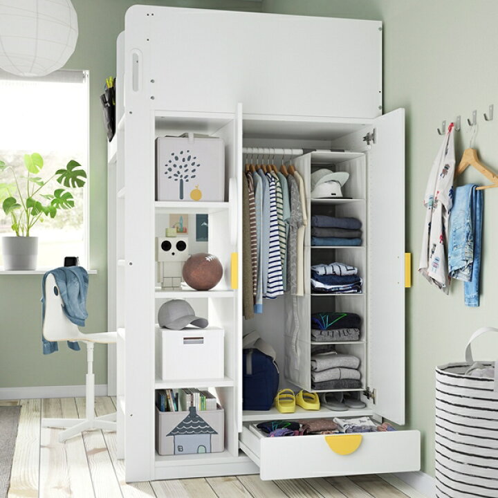 楽天市場】[IKEA/イケア/通販]SMASTAD スモースタード ロフトベッド 