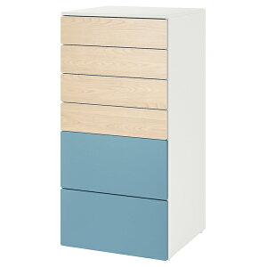 [IKEA/CPA/ʔ]SMASTAD X[X^[h / PLATSA vbc@ `FXgio×6j, zCg o[`/u[[15](a)(99555595)