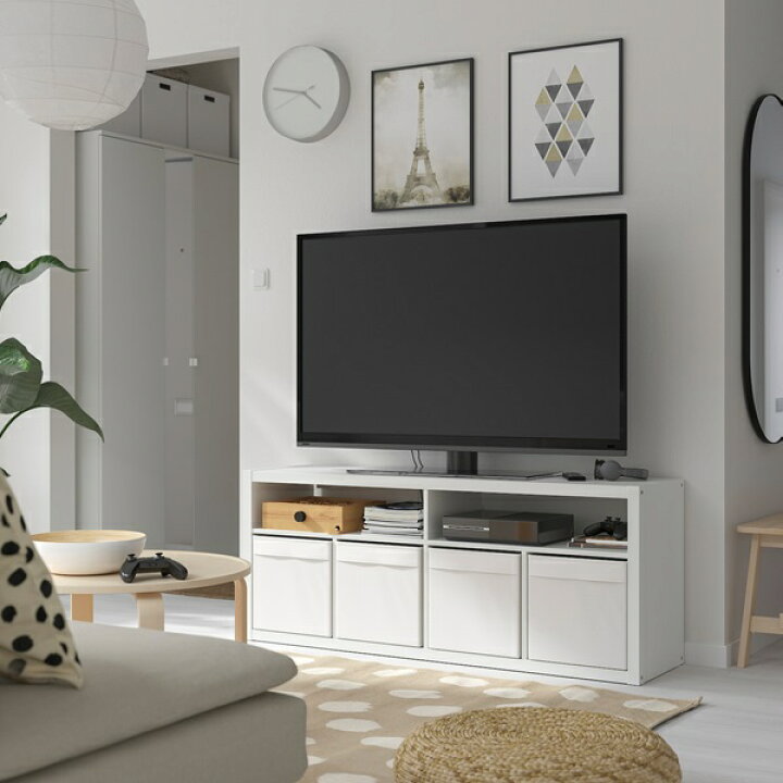 楽天市場】[IKEA/イケア/通販]KALLAX カラックス テレビ台, ホワイト[I 