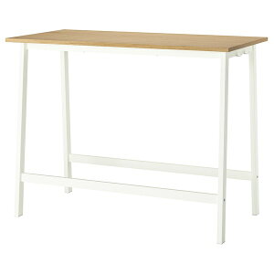 [IKEA/�C�P�A/�ʔ�]MITTZON �~�b�c�H�[�� ��c�p�e�[�u��, �I�[�N�ޓ˂���/�z���C�g[JF](c)(09533065)