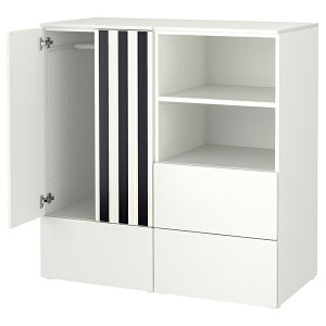 [IKEA/CPA/ʔ]SMASTAD X[X^[h / PLATSA vbc@ [Rrl[V, zCg ubN/zCg/XgCv o3it[22](a)(99555661)
