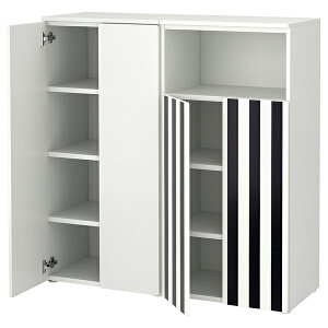 [IKEA/CPA/ʔ]SMASTAD X[X^[h / PLATSA vbc@ [Rrl[V, zCg ubN/zCg/XgCv[18](a)(59555663)