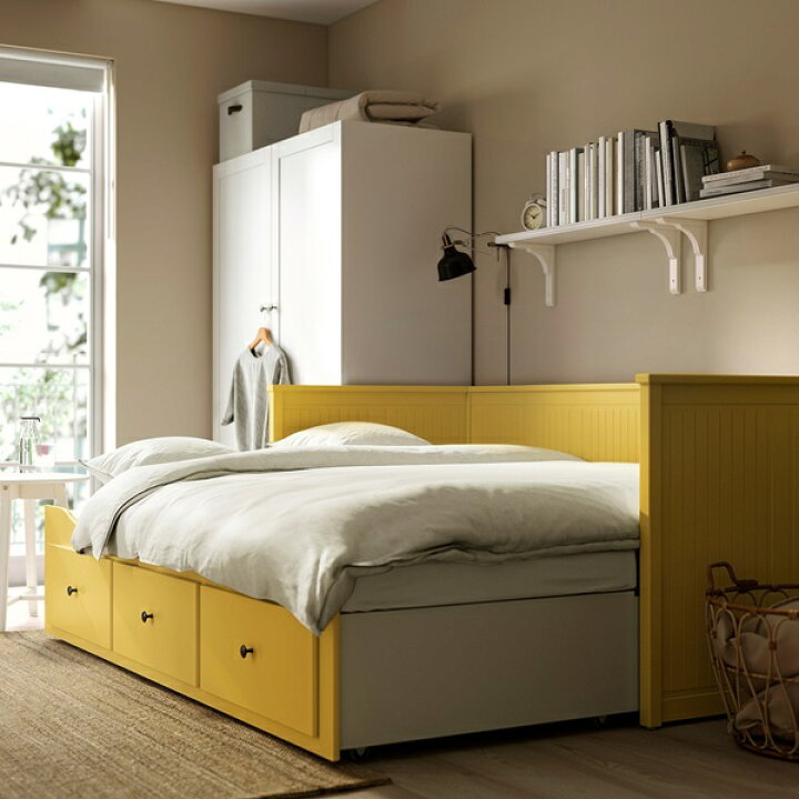 楽天市場】[IKEA/イケア/通販]HEMNES ヘムネス デイベッド 引き出し3 