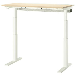 [IKEA/CPA/ʔ]MITTZON ~bcH[ fXN ~, 100V o[`ޓ˂/zCg[4](a)(89526495)