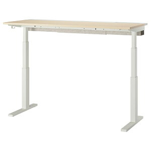 [IKEA/CPA/ʔ]MITTZON ~bcH[ fXN ~, 100V o[`ޓ˂/zCg[4](a)(59529184)