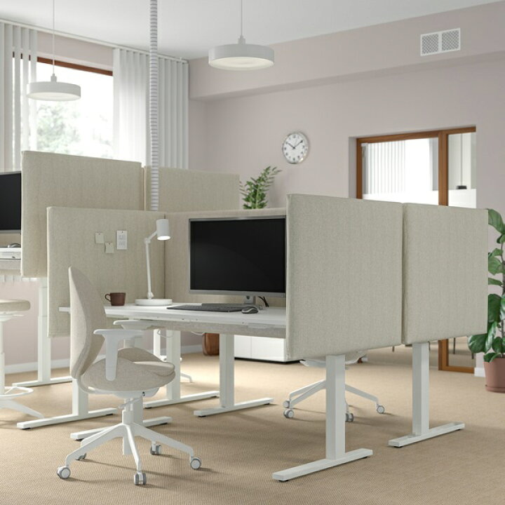 楽天市場】[IKEA/イケア/通販]MITTZON ミッツォーン デスク 昇降式 
