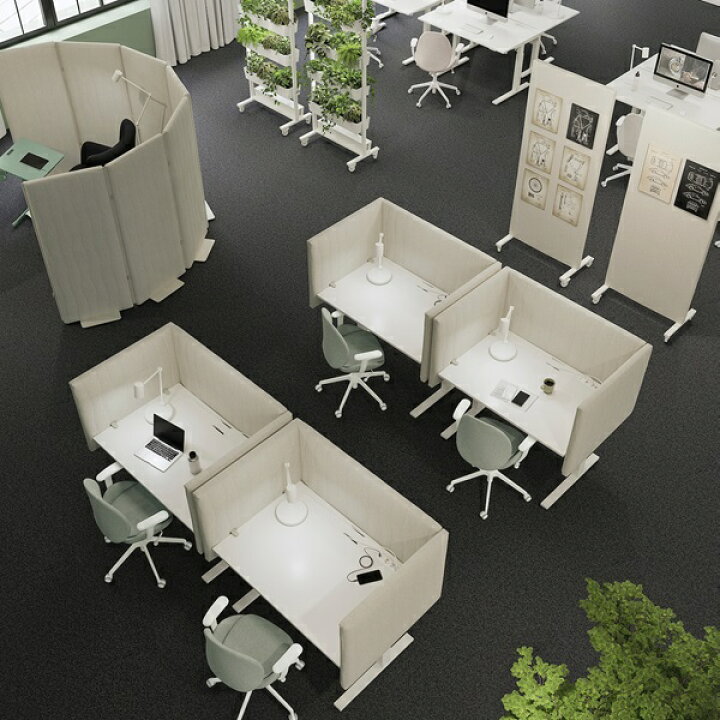 楽天市場】[IKEA/イケア/通販]MITTZON ミッツォーン デスク 昇降式 