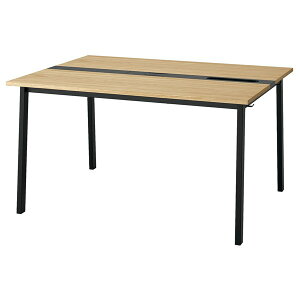 [IKEA/�C�P�A/�ʔ�]MITTZON �~�b�c�H�[�� ��c�p�e�[�u��, �I�[�N�ޓ˂���/�u���b�N[4](a)(39533399)