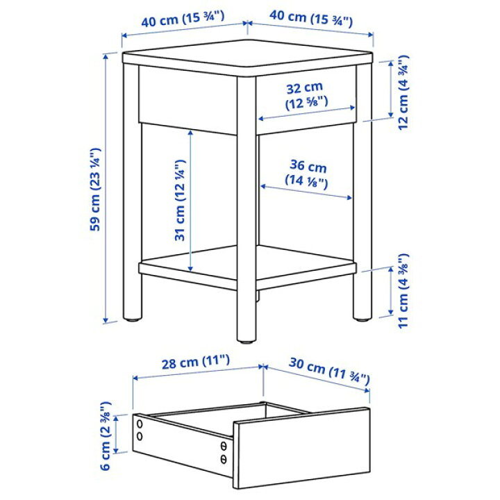 楽天市場】[IKEA/イケア/通販]TONSTAD トンスタード サイドテーブル 