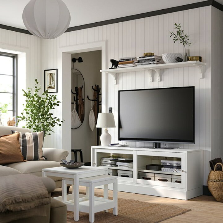 楽天市場】[IKEA/イケア/通販]HAVSTA ハーヴスタ テレビ台 台座付き 