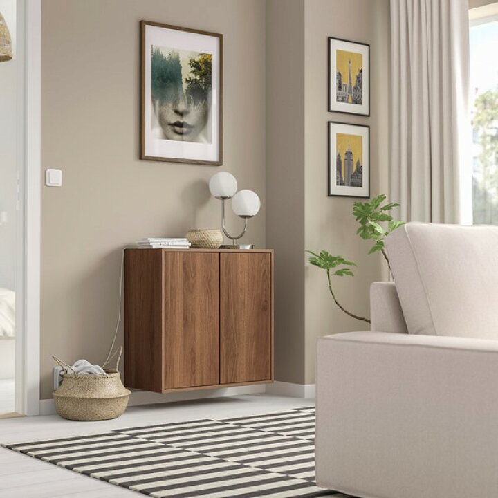 楽天市場】[IKEA/イケア/通販]EKET エーケト キャビネット 扉2/棚板1 