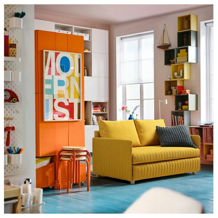 楽天市場】[IKEA/イケア/通販]FRIDHULT フリドフルト ソファベッド 