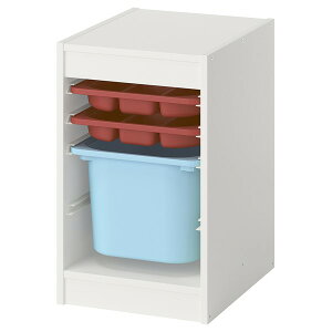 [IKEA/CPA/ʔ]TROFAST gt@Xg [Rrl[V {bNX/gCt, zCg bh/Cgu[[4](d)(49584171)