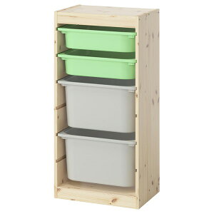 [IKEA/CPA/ʔ]TROFAST gt@Xg [Rrl[V, CgzCgXeCpC/CgO[ O[[5](d)(69584877)