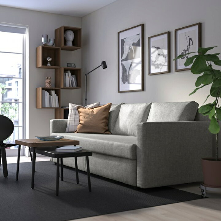 楽天市場】[IKEA/イケア/通販]FRIHETEN フリーヘーテン 3人掛けソファ 