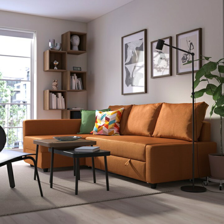 楽天市場】[IKEA/イケア/通販]FRIHETEN フリーヘーテン コーナーソファ 